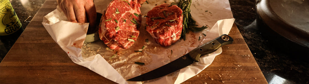 Chad White's Fire-Roasted Bone-In Cowboy Steak