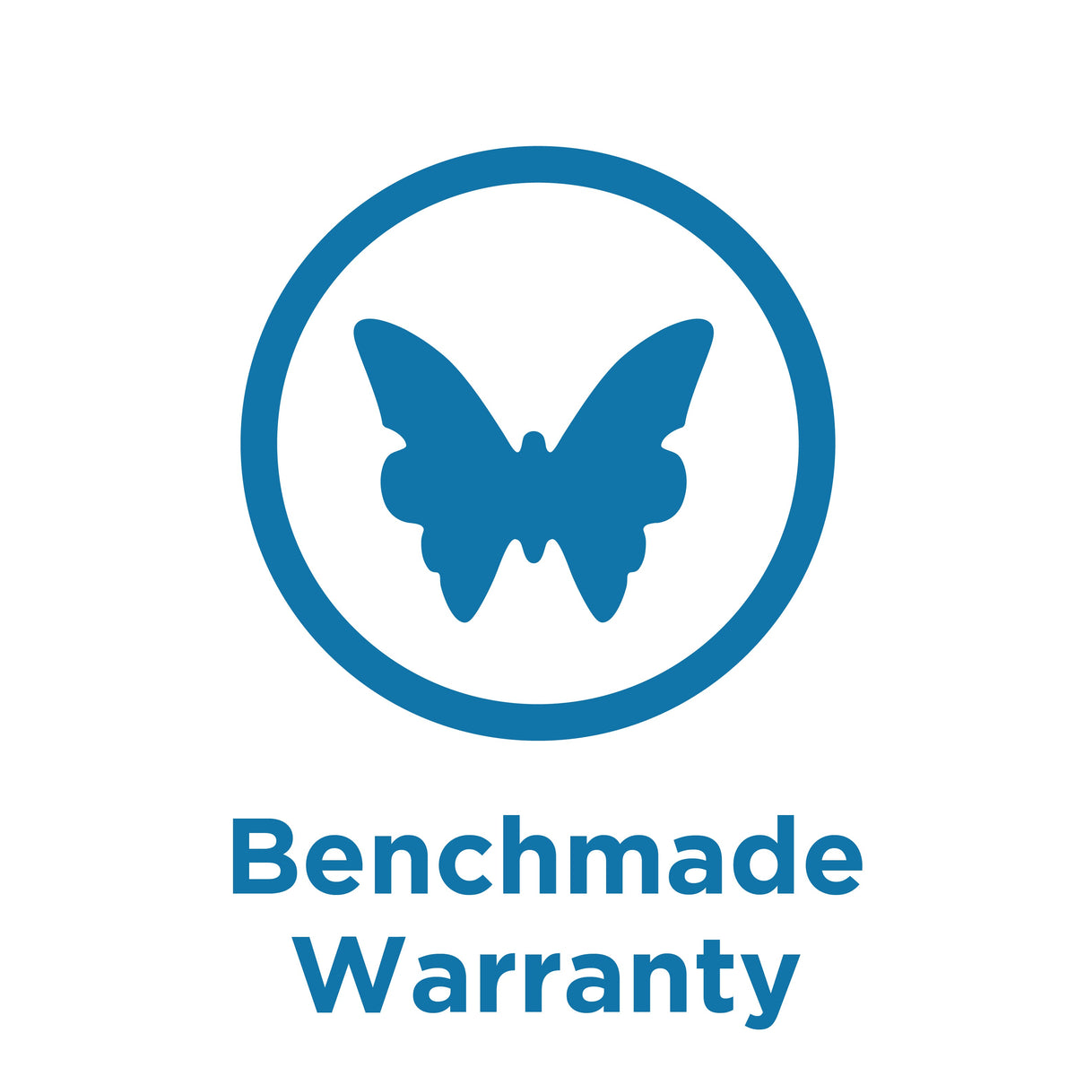 Blue Benchmade Warranty Service Icon - Butterfly Logo | Benchmade Knife Co.