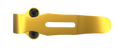 Gold 2-Hole Deep Carry Clip - Side View | Benchmade Knife Co.
