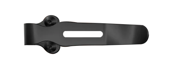 Black Split Arrow Pocket Clip - Side View | Benchmade Knife Co.