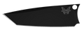 Black Coated 537 Custom Blade - Plain Edge Side View | Benchmade Knife Co.