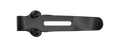 Black 3-Hole Standard Pocket Clip - Side View | Benchmade Knife Co.