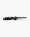 Benchmade Barrage 580 Black Valox - Open Back View with 154CM Blade | Benchmade Knife Co.