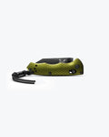 Full Immunity™ Woodland Green Aluminum Wharncliffe Pocket Knife - Closed Front View | Benchmade Knife Co.