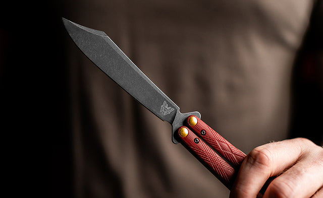 U805 [人気] BENCHMADE ベンチメイド バリソン #35 バタフライナイフ Butterfly Knife BALI-SONG 折りたたみナイフ | Y★ U805 [人気] BENCHMADE ベンチメイド バリソン #35 バタフライナイフ
