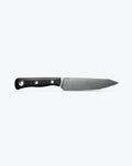 Table Knife Set | Black G10 - Single kitchen knife flat side view | Benchmade Knife Co.