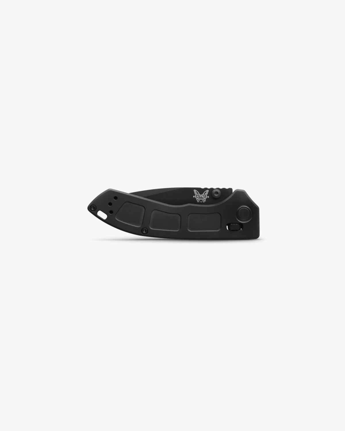 Mini Narrows™ Black Titanium Pocket Knife - Closed Front View | Benchmade Knife Co.