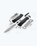 Eighth product image showing an exploded view of the knife