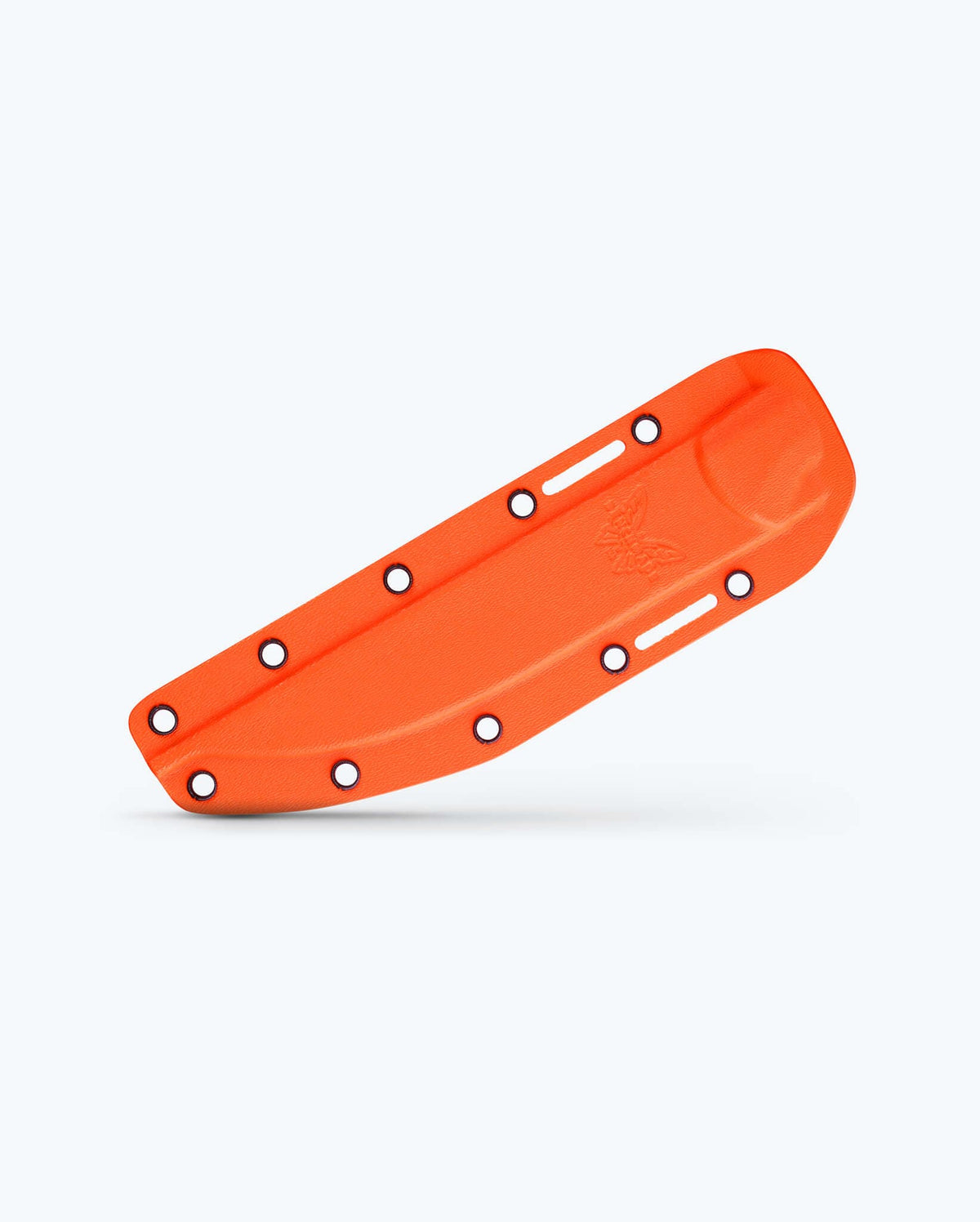 Orange Boltaron Sheath 15500-03 Meatcrafter - Diagonal Side View | Benchmade Knife Co.