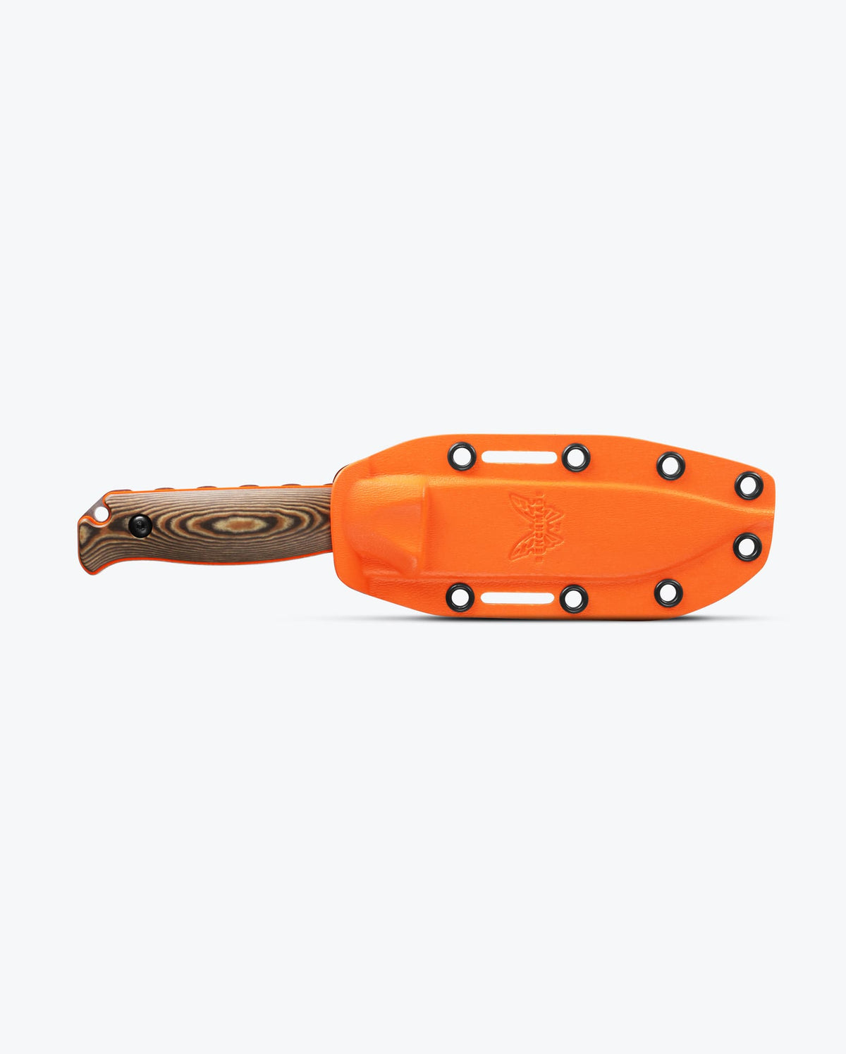 Orange Kydex Sheath with Richlite Handle - Side View | Benchmade Knife Co.