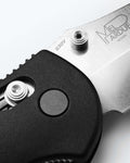 Benchmade Griptilian S30V Steel Blade - Pivot Close-up Detail | Benchmade Knife Co.