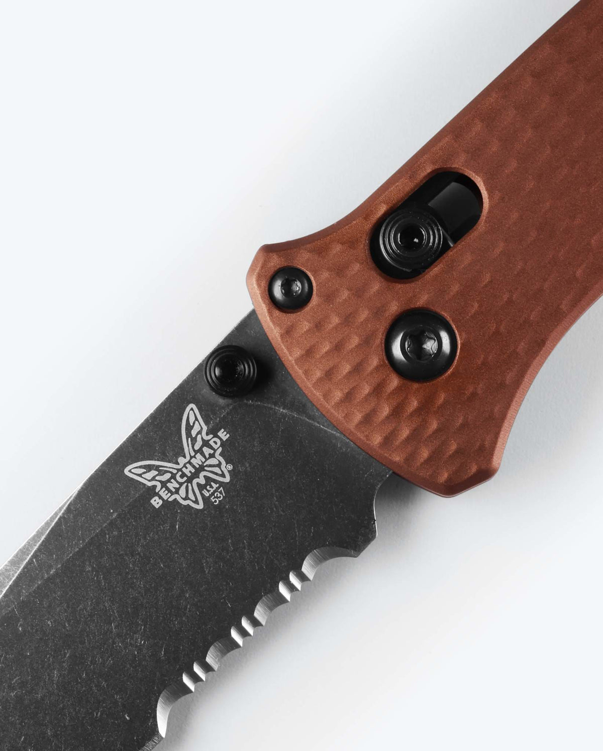 Bailout SBK Tanto AXIS Lock Detail - Close-up View | Benchmade Knife Co.