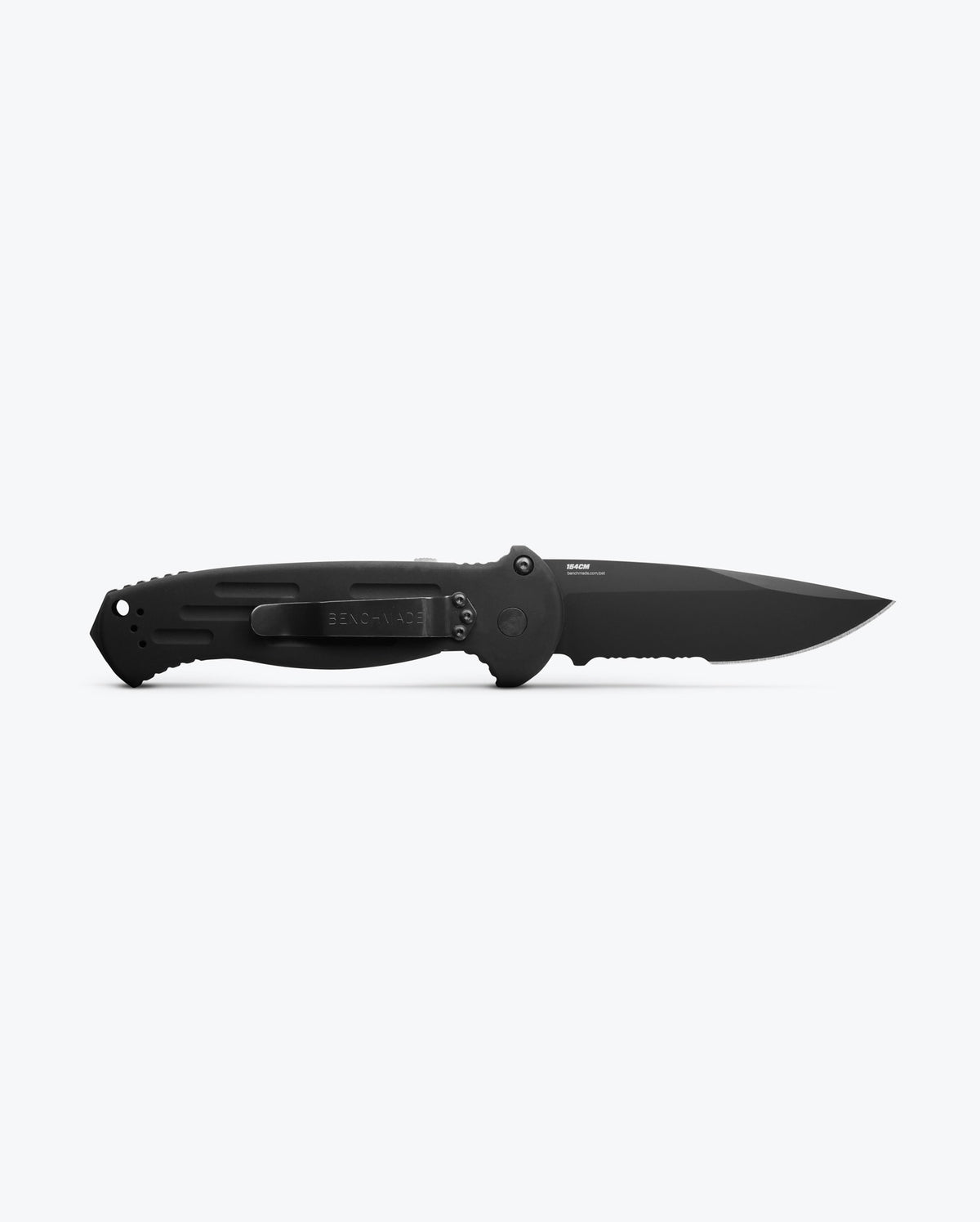 AFO II Black Aluminum 9051 Auto Knife - Back Side Open | Benchmade Knife Co.