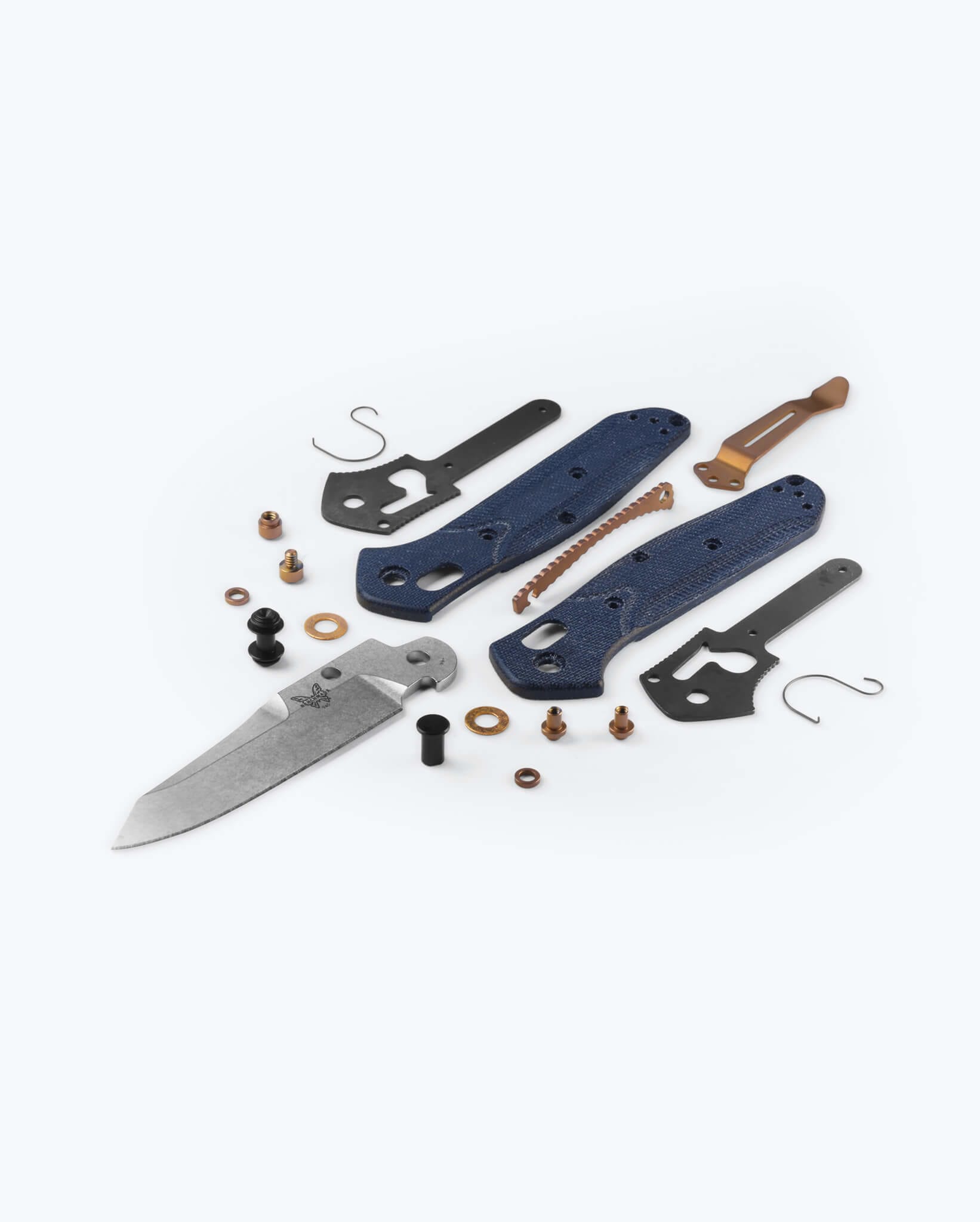 Mini Osborne | Denim Reverse Tanto Folding Everyday Carry Knife
