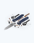 Mini Osborne Denim Micarta - Complete Component Breakdown | Benchmade Knife Co.