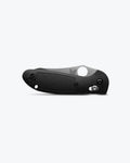 Mini Griptilian® Black Grivory® Sheepsfoot - Closed Profile View | Benchmade Knife Co.