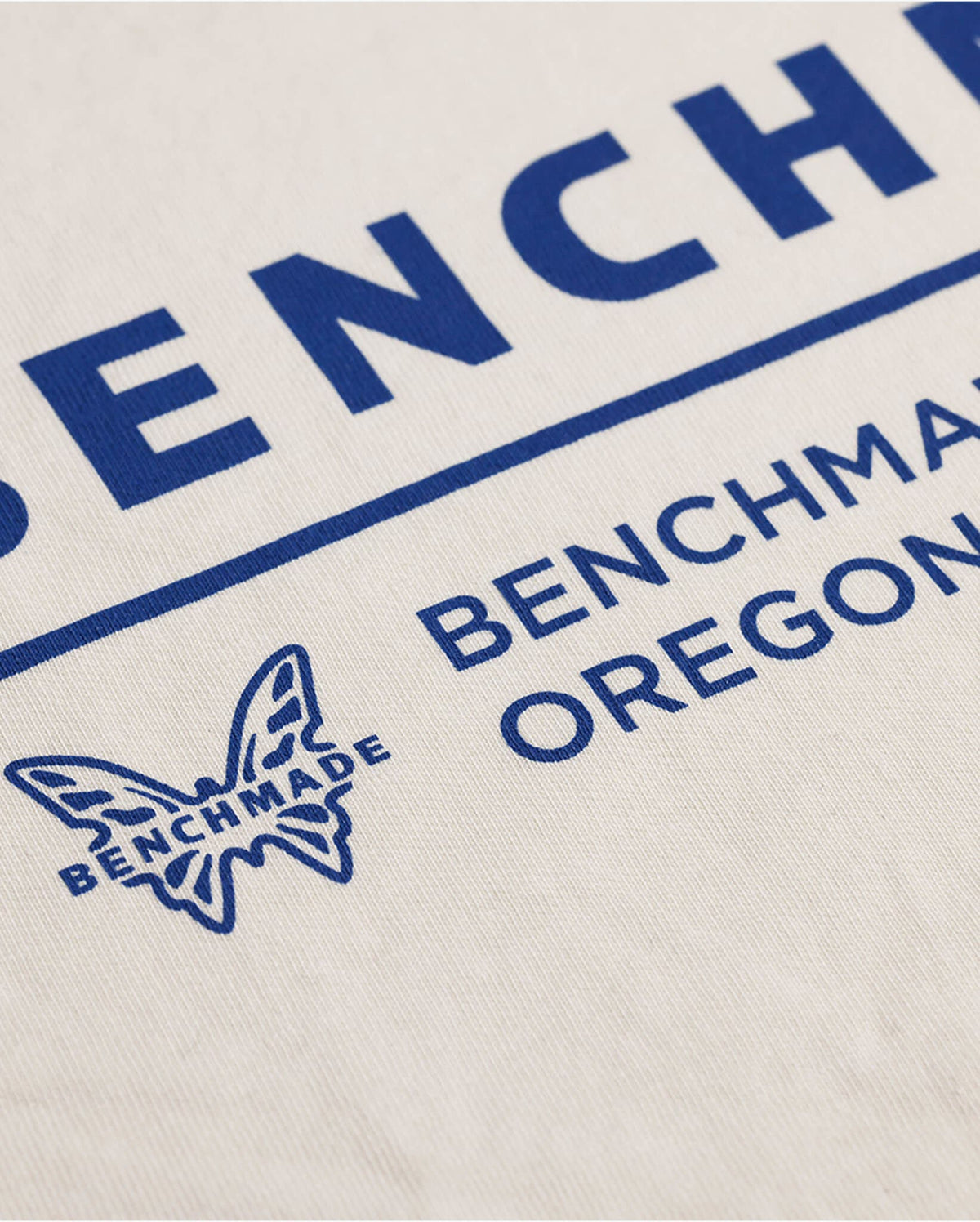 Oregon City Tee - Benchmade Chest Logo Close-up | Benchmade Knife Co.