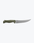 Meatcrafter® Dark Olive Santoprene® 6" Back Profile View | Benchmade Knife Co.