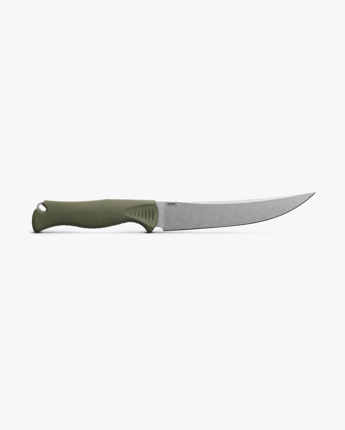 Meatcrafter® Dark Olive Santoprene® 6" Back Profile View | Benchmade Knife Co.