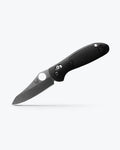 Mini Griptilian® Black Grivory® Sheepsfoot - Angled View | Benchmade Knife Co.
