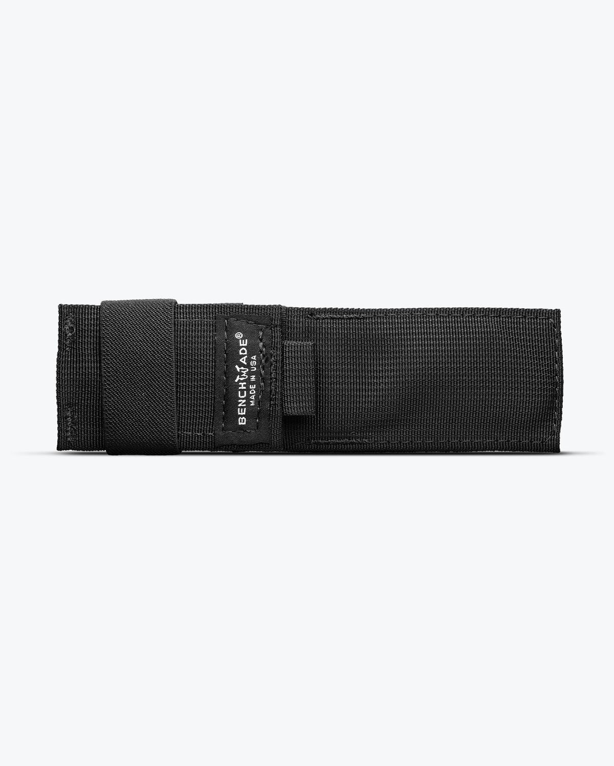 Black Tactical Nylon Sheath with MOLLE Compatibility - Front View | Benchmade Knife Co.