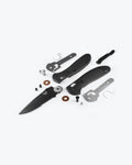 Black Griptilian® Complete Parts Assembly - Exploded Component View | Benchmade Knife Co.
