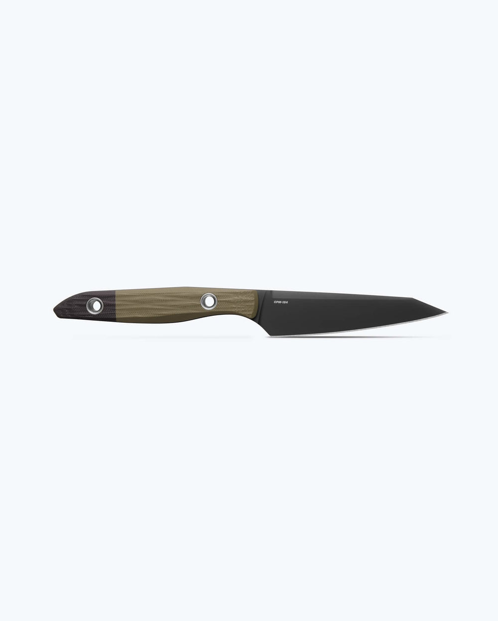 True Paring Knife OD Green - Full Side View CPM-154 Steel | Benchmade Knife Co.