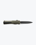 Benchmade Autocrat® OD Green G10 OTF Knife Deployed - Side Profile | Benchmade Knife Co.