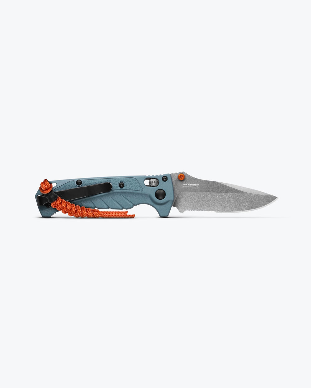 Benchmade Mini Adira™ Depth Blue Drop-Point - Back Open Position | Benchmade Knife Co.