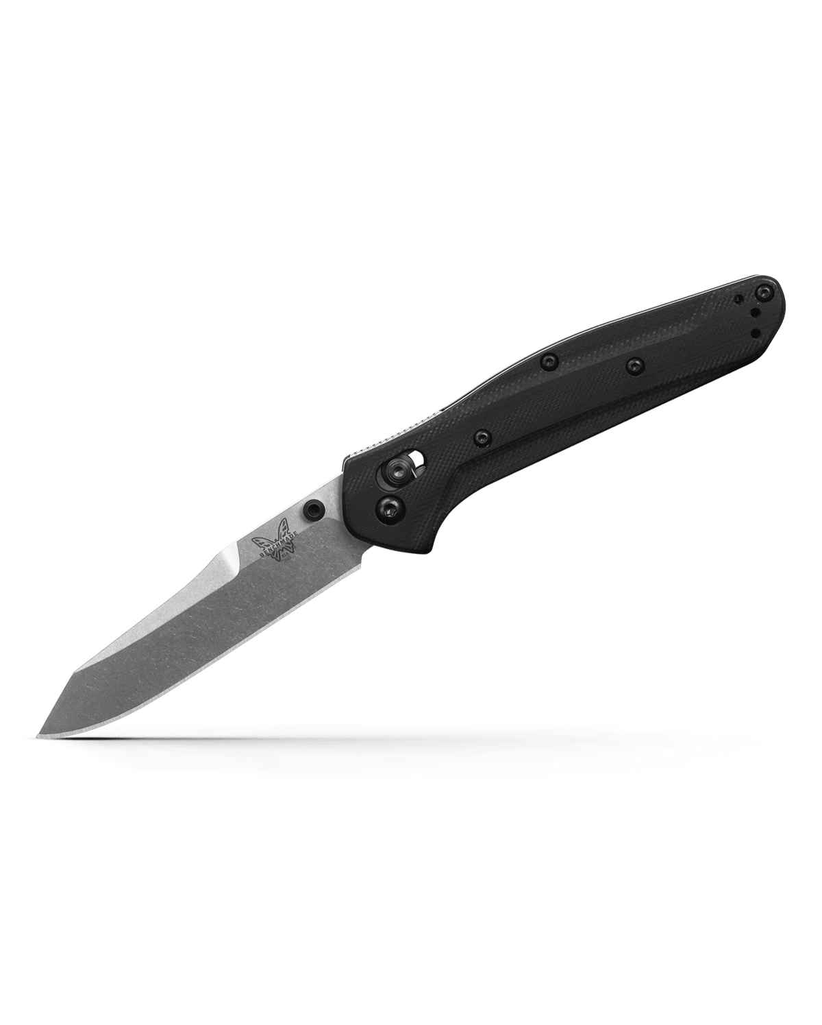 Black G10 945 Mini Osborne Custom - Close-Up Detail View | Benchmade Knife Co.