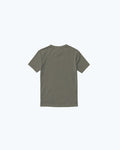 Olive Green Antler SS Mens Tee - Back View Flat Lay | Benchmade Knife Co.