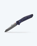 Benchmade 940-04 Osborne Denim Micarta - Angled Open View | Benchmade Knife Co.