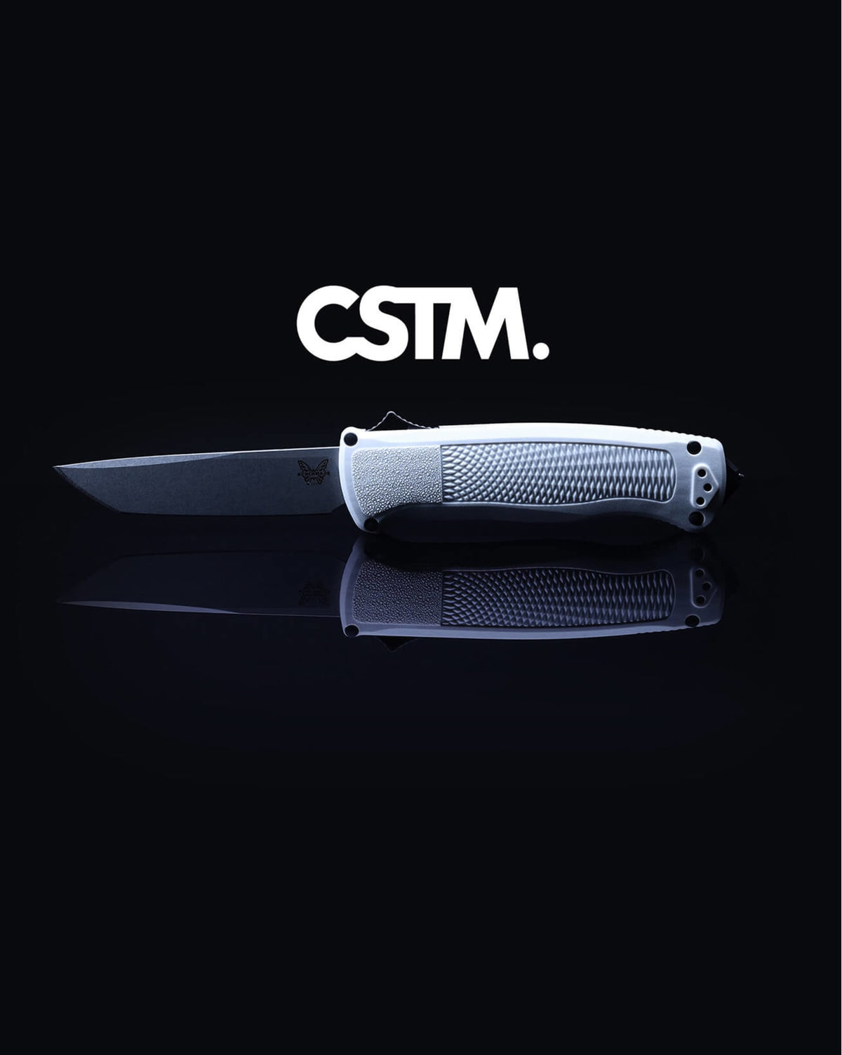 Custom Shootout® Tactical OTF Knife - Side Profile Open | Benchmade Knife Co.