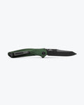 Benchmade 9400 Auto Osborne Green Aluminum Knife Open - Back View | Benchmade Knife Co.