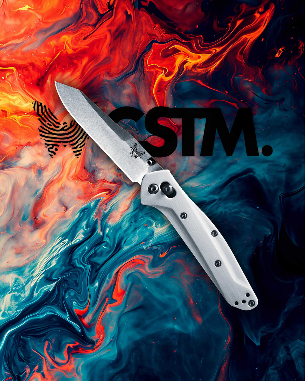 Eighth product image showing an exploded view of the knife
