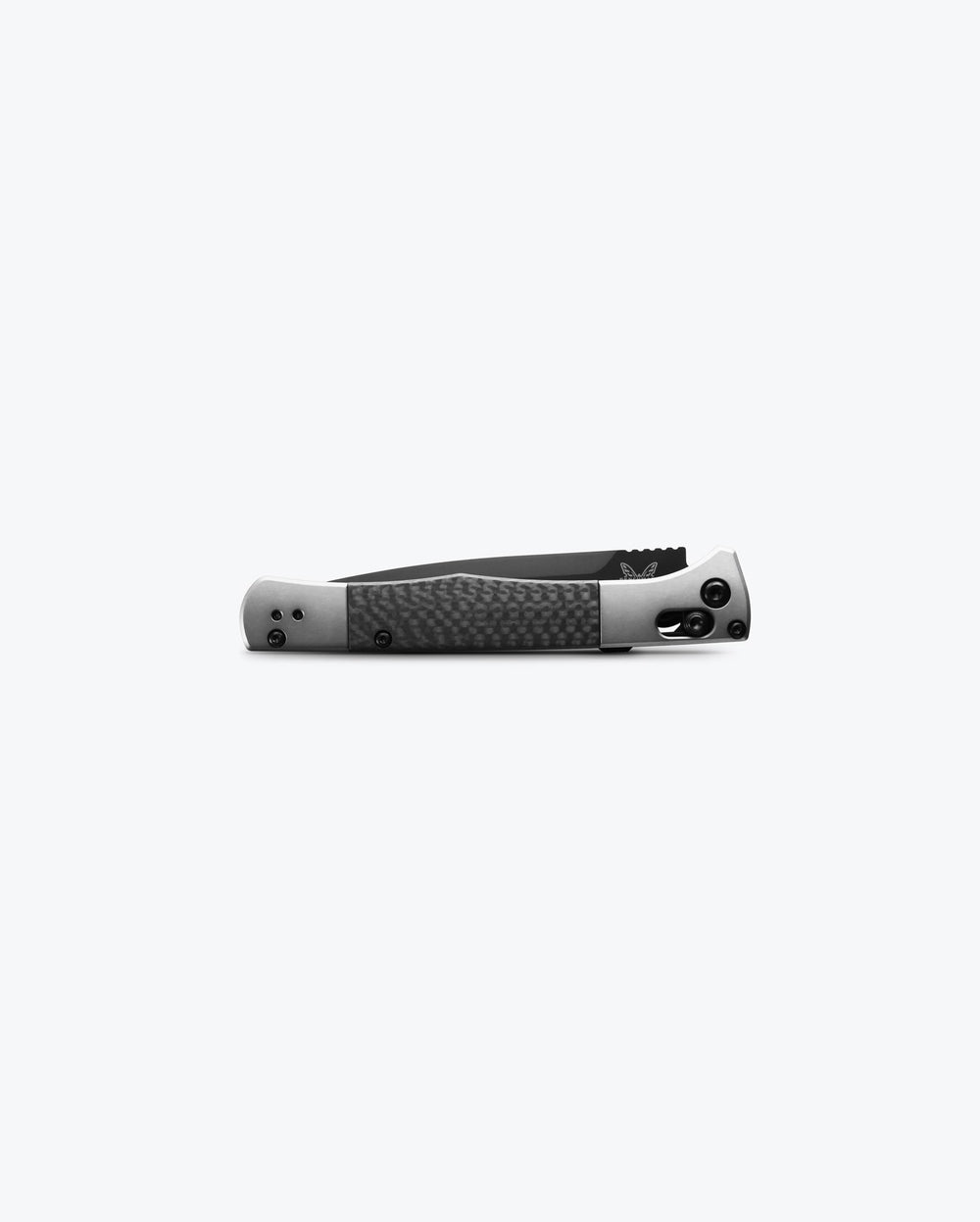 Benchmade Auto Fact Carbon Fiber & Aluminum Knife Closed - Side Profile | Benchmade Knife Co.