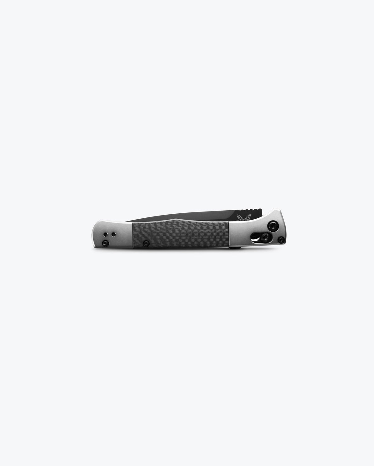 Benchmade Auto Fact Carbon Fiber & Aluminum Knife Closed - Side Profile | Benchmade Knife Co.