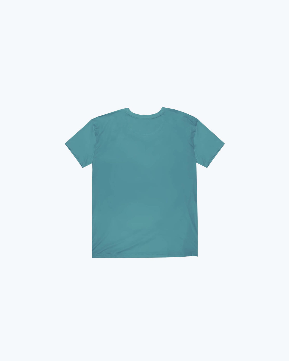 Depth Blue Butterfly Tech Tee - Close-Up Logo Print Detail, Jersey-Knit Fabric Texture | Benchmade Knife Co.
