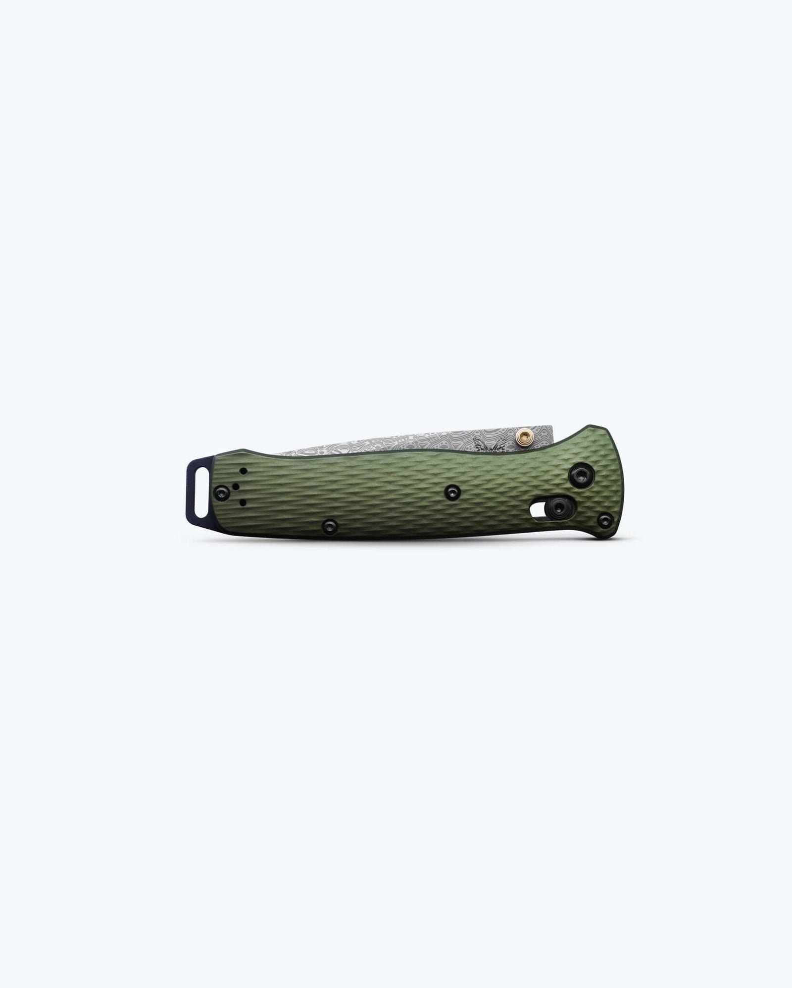 Custom Bailout® - Green Handle Closed Profile View | Benchmade Knife Co.