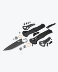 Claymore Black Grivory® Knife Components - Exploded Parts View | Benchmade Knife Co.