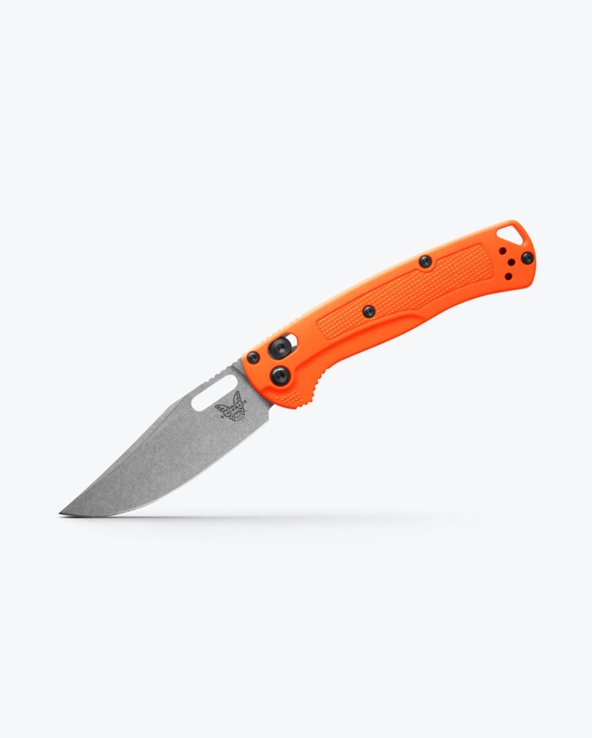 Orange Mini Taggedout® Hunting Knife Side Profile - Benchmade Knife Co.