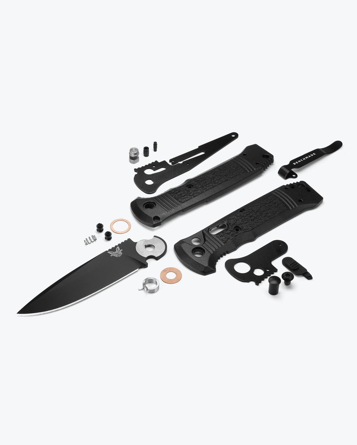 Benchmade CLA Black G10 Knife Parts - Exploded Assembly Diagram | Benchmade Knife Co.