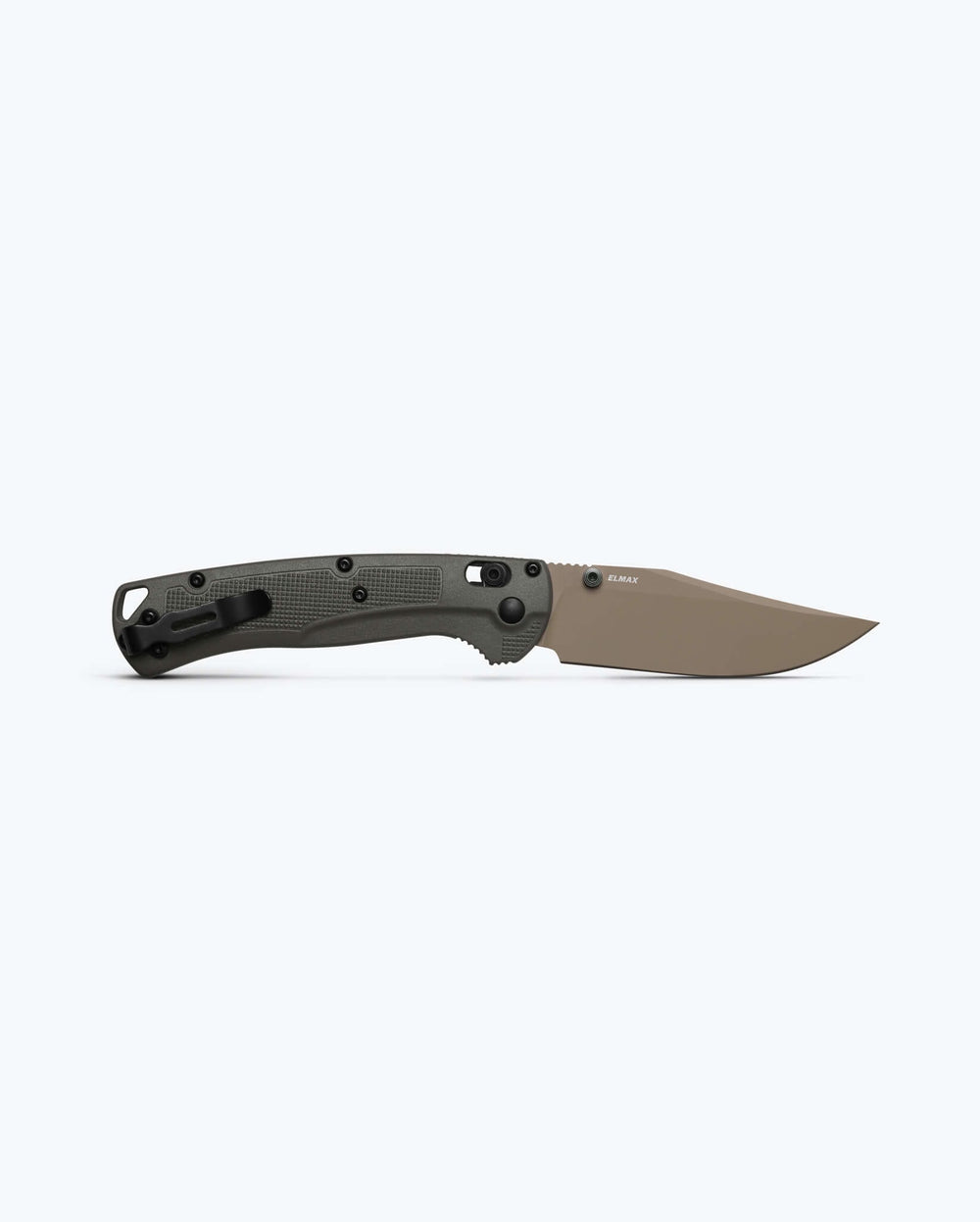 Benchmade Taggedout ELMAX Steel Blade - Back Side Open | Benchmade Knife Co.