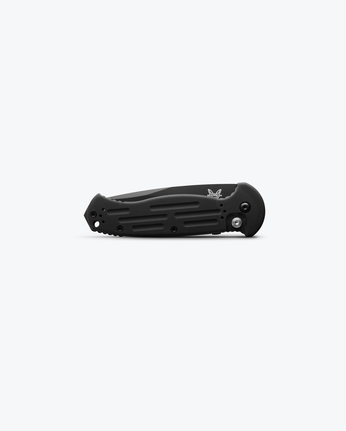 AFO II Black Aluminum Military Knife - Closed Side Profile | Benchmade Knife Co.