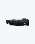 Benchmade Barrage Black Valox Handle - Closed Front View | Benchmade Knife Co.