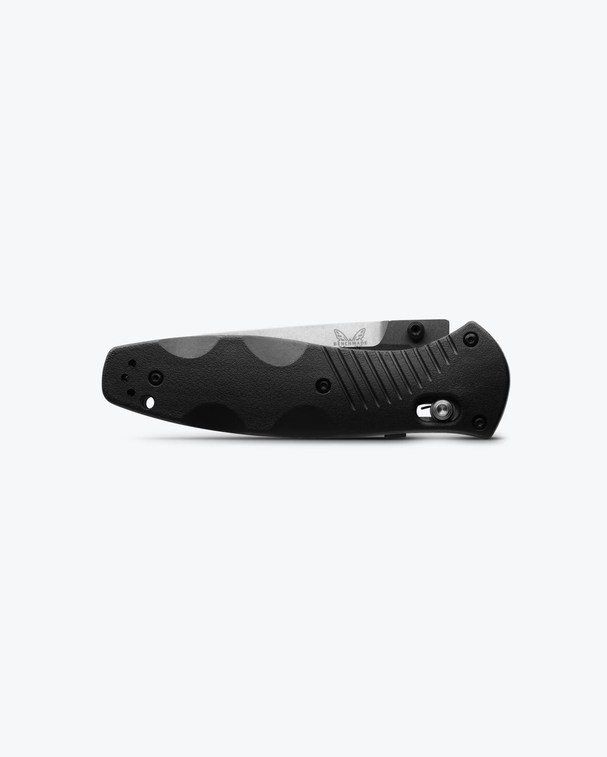 Benchmade Barrage Black Valox Handle - Closed Front View | Benchmade Knife Co.