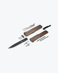 Benchmade Phaeton Dark Earth OTF Knife - Exploded Assembly View | Benchmade Knife Co.