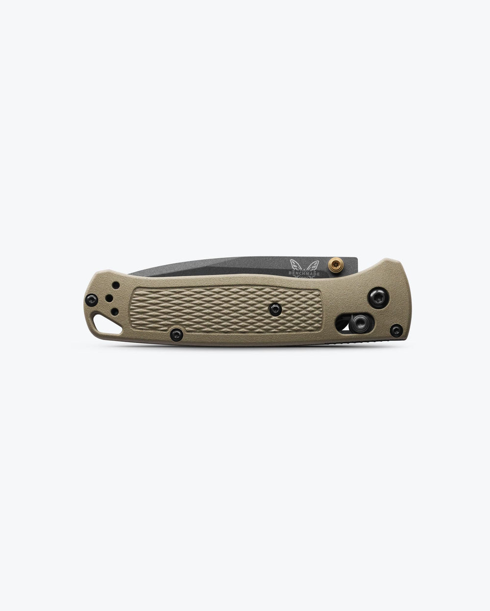 Bugout® Ranger Green Grivory® - Closed knife front view | Benchmade Knife Co.