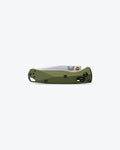 Mini Bugout® Woodland Green Folding Knife - Closed Profile | Benchmade Knife Co.