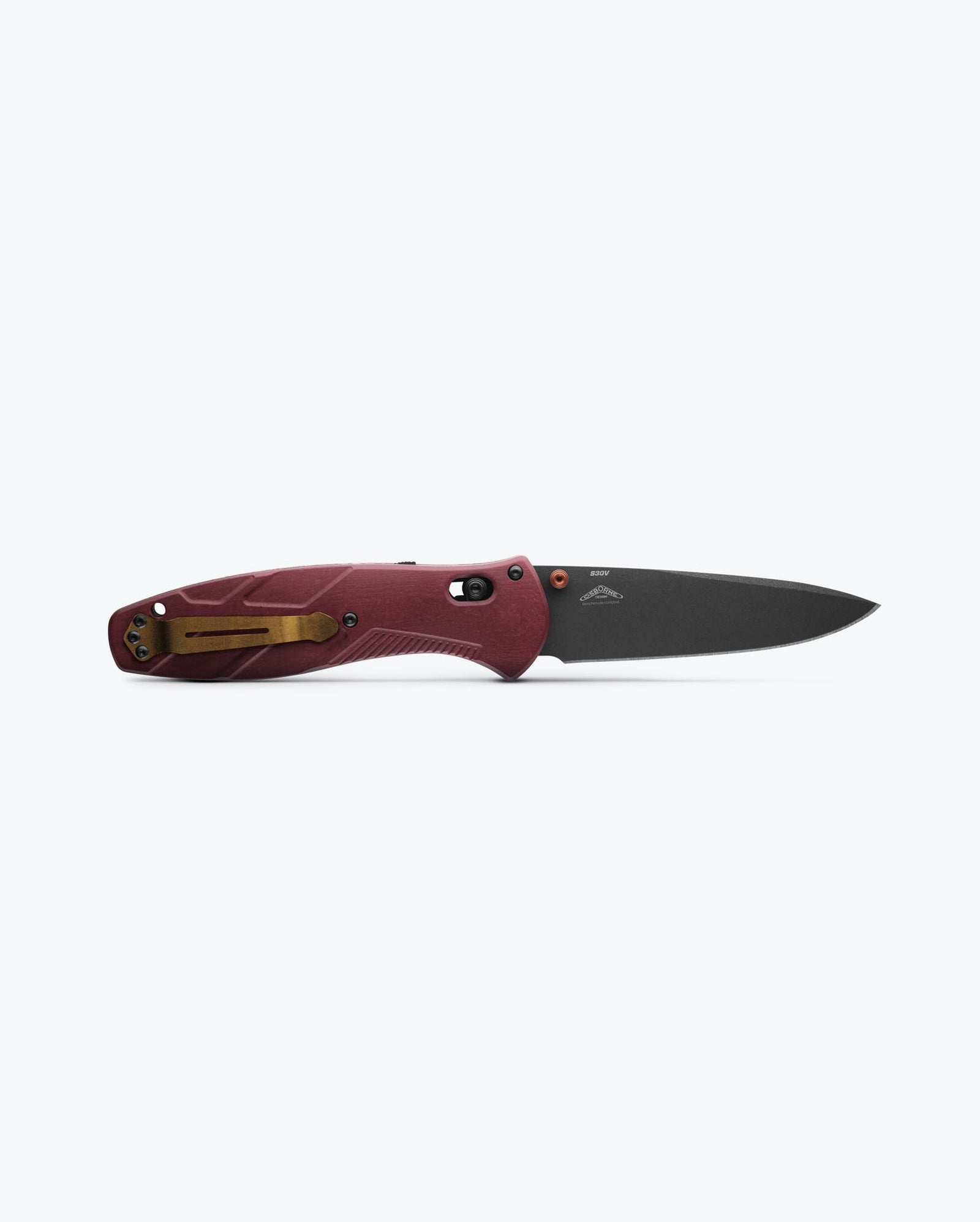 Redstone Barrage® 581 Drop-Point - Open Position Back View | Benchmade Knife Co.